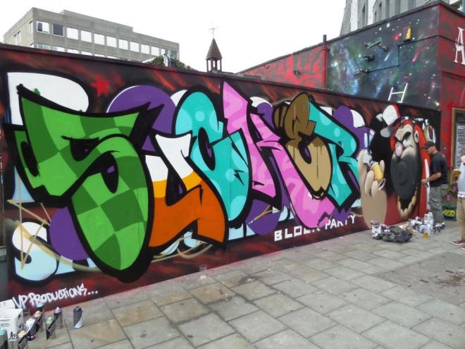 Soker and Cheo, Stokes Croft, Bristol, July 2017