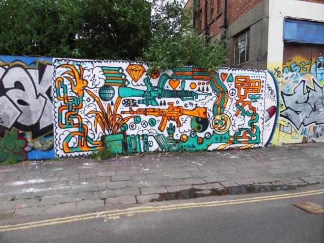 Thelochnessmonster, Unity Street, Bristol, June 2017