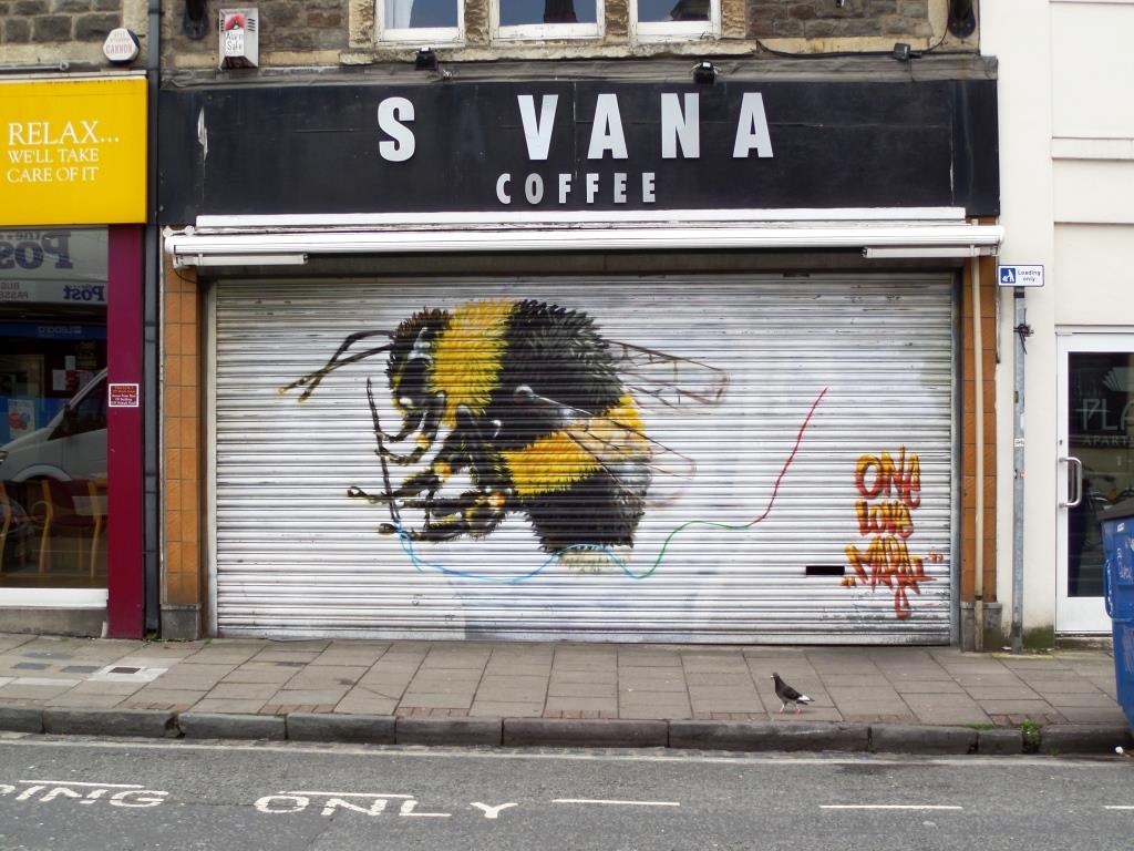 Louis Masai, North Street, Bristol, July 2017