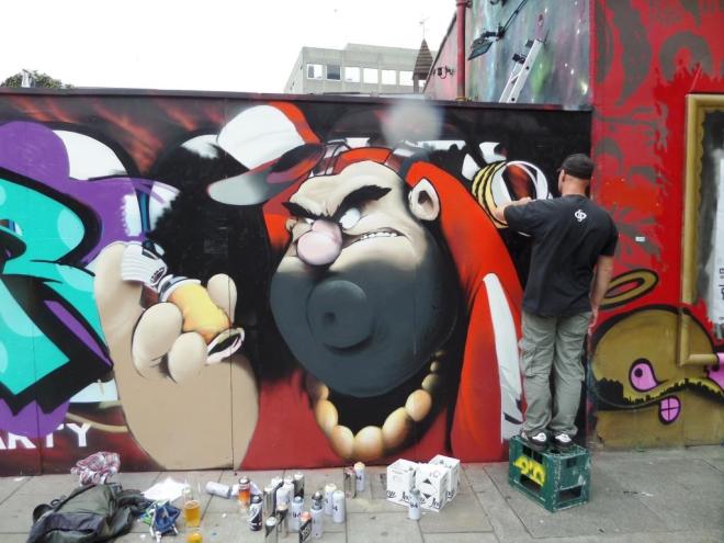 Cheo, Stokes Croft, Bristol, July 2017