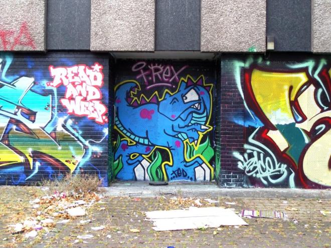 T Rex, Upper York Street, Bristol, June 2017