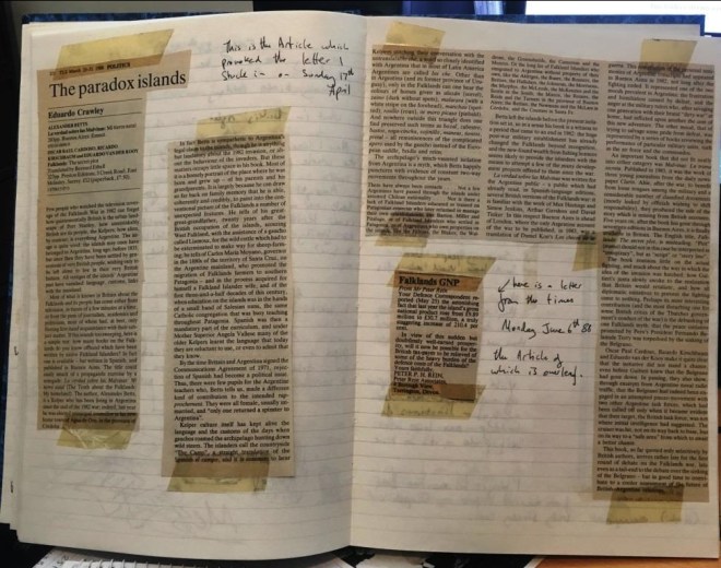 Articles about the Falkland Islands