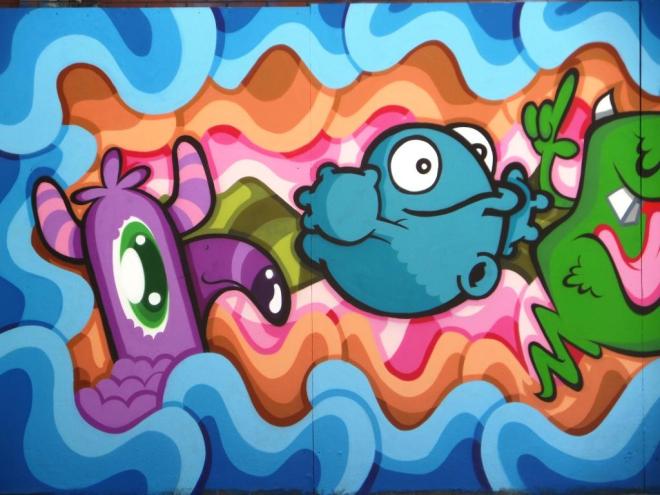 Nol and Edo Rath, Upfest, Bristol, July 2016