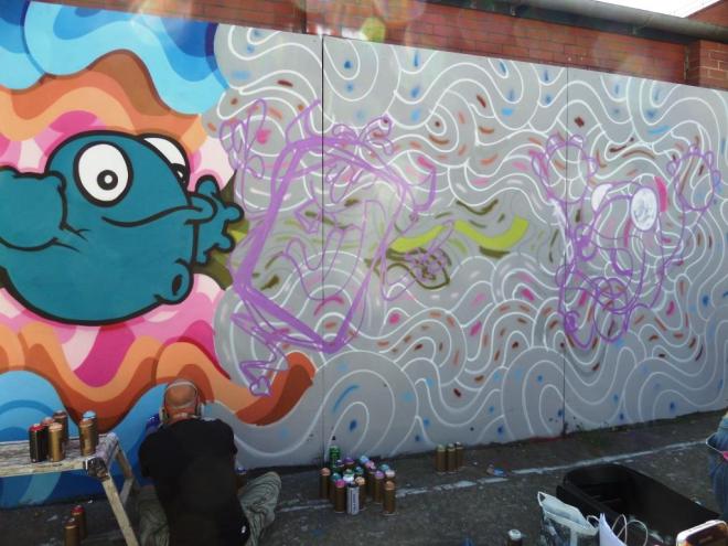 Nol and Edo Rath, Upfest, Bristol, July 2016