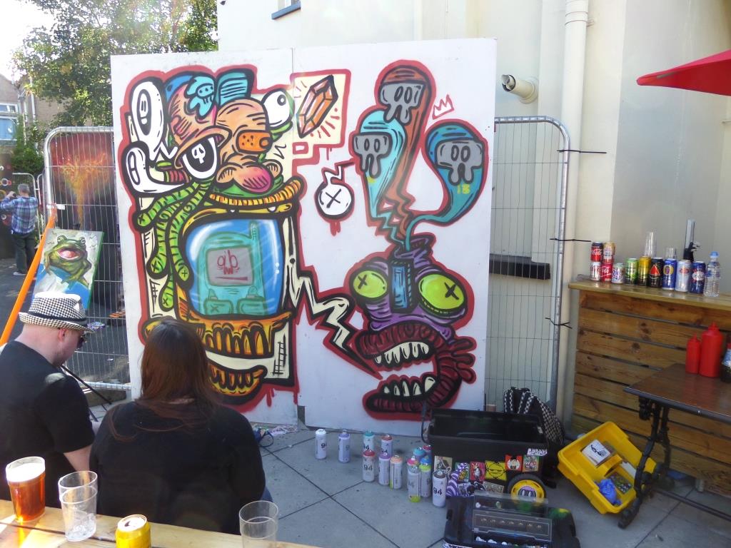 Guts, Upfest, Bristol, July 2016