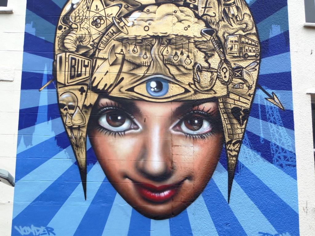 3Dom and Voyder, Upfest, Bristol, July 2017