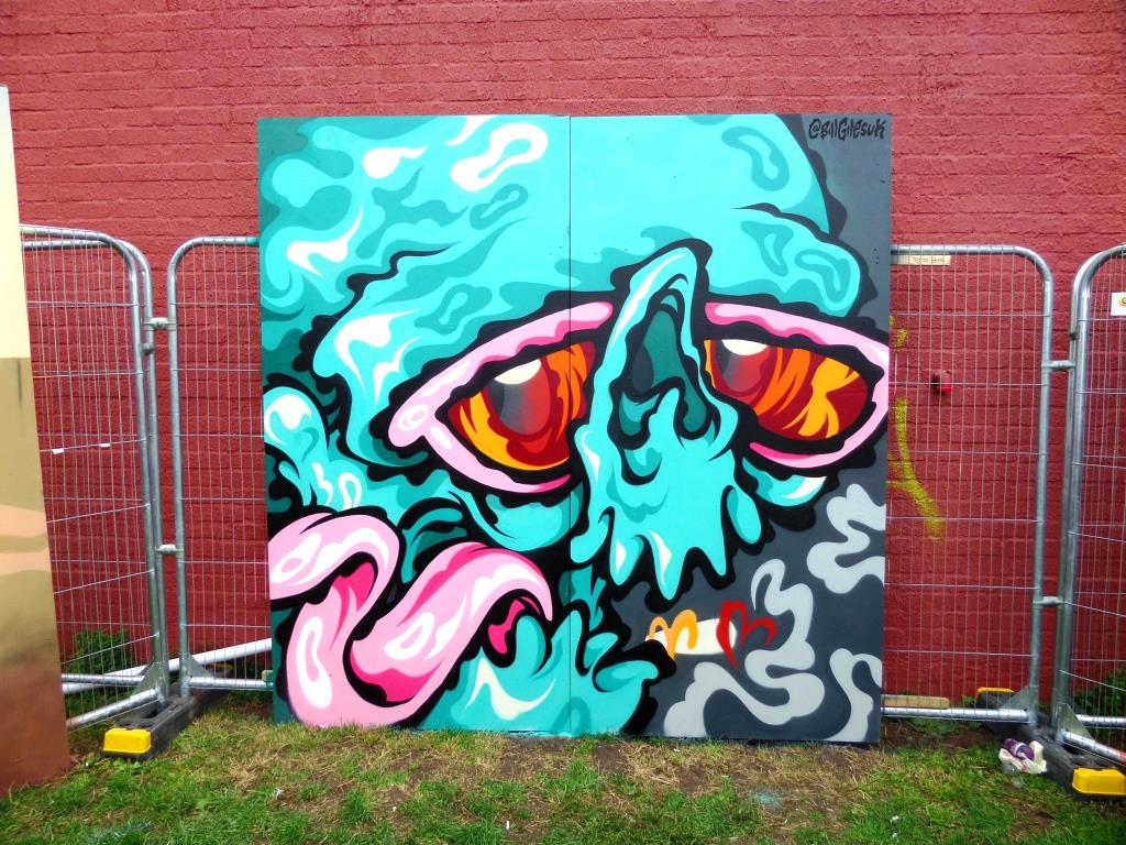 Bill Giles, Upfest, Bristol, July 2017