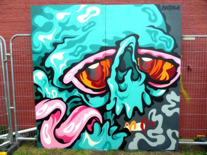 Bill Giles, Upfest, Bristol, July 2017