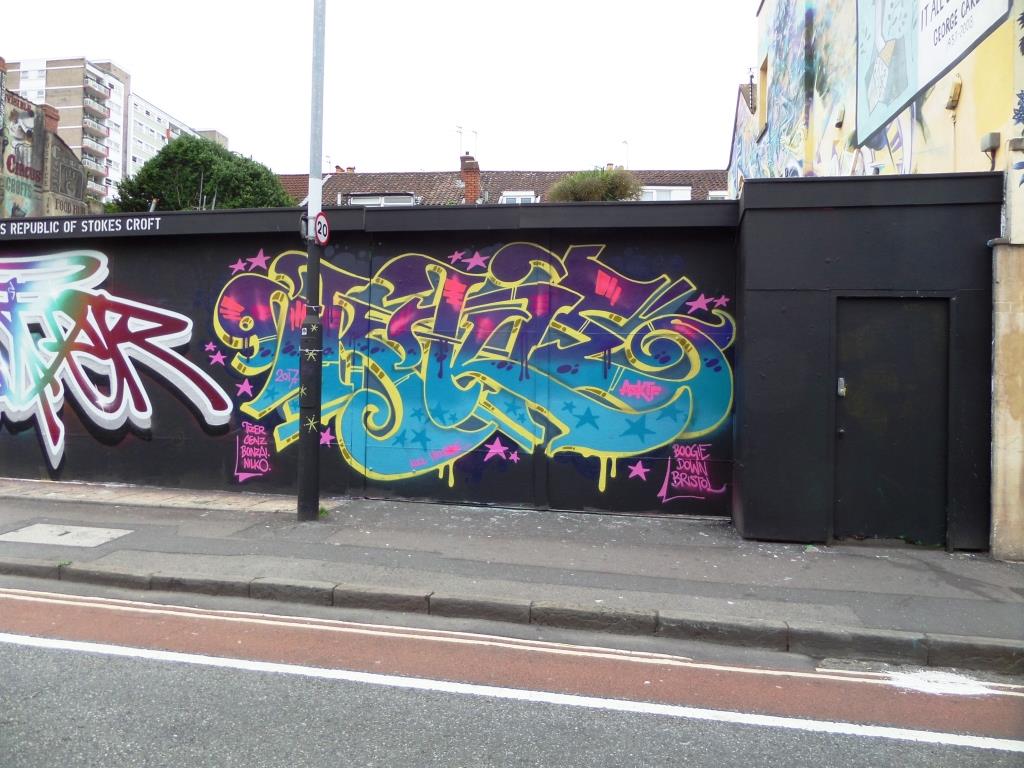 Inkie, Jamaica Street, Bristol, July 2017