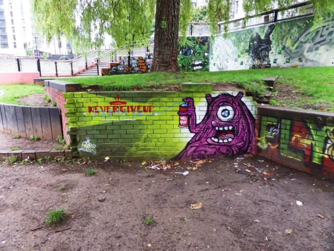 NEVERGIVEUP, The Bearpit, Bristol, August 2017