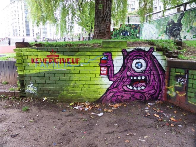 NEVERGIVEUP, The Bearpit, Bristol, August 2017