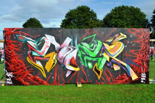 Ebee, Upfest, Bristol, July 2017