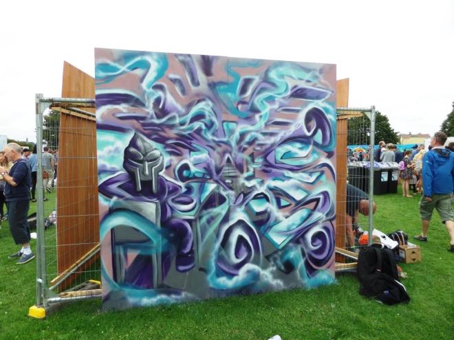 Mr Klue, Upfest, Bristol, July 2017