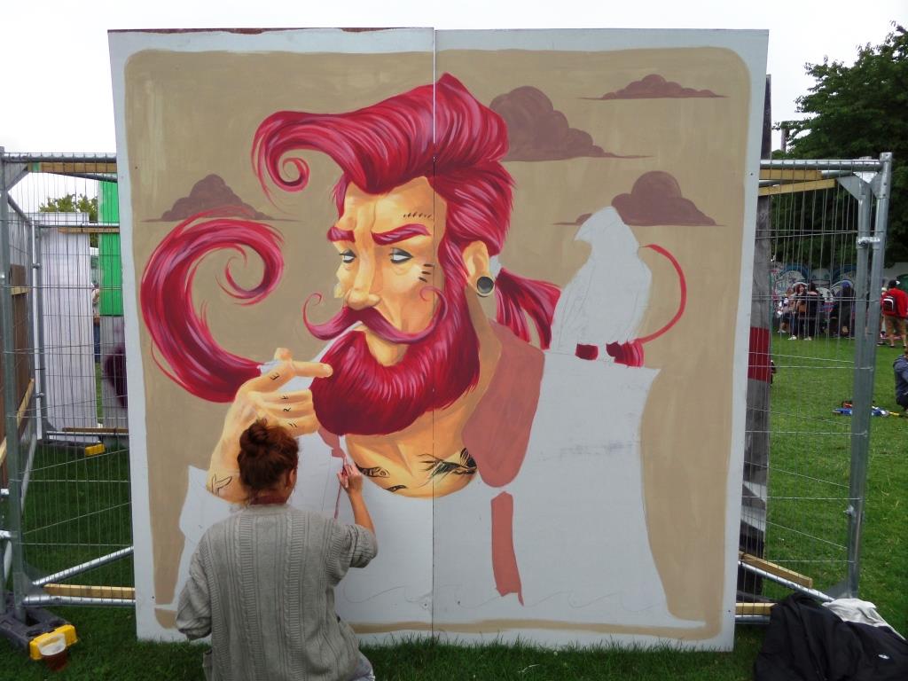 Rame13, Upfest, Bristol, July 2017