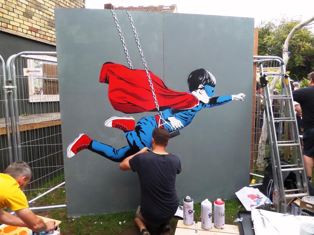 Karl Read, Upfest, Bristol, July 2017