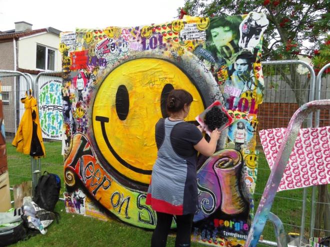 Georgie, Upfest, Bristol, July 2017