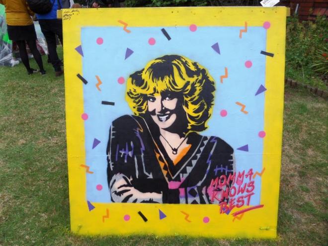 Lisa Allen, Upfest, Bristol, July 2017