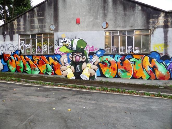 Soker, Cheo and Deamze, Church Road, Bristol, September 2017