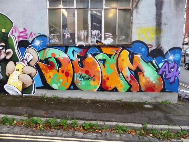 Soker, Cheo and Deamze, Church Road, Bristol, September 2017