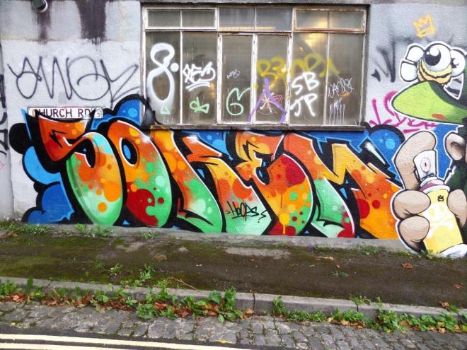 Soker, Cheo and Deamze, Church Road, Bristol, September 2017