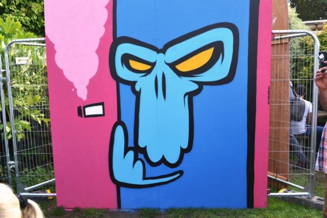 Jay Sharples, Upfest, Bristol, July 2017