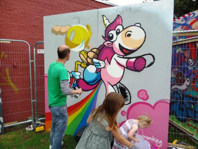 Beep Monkey, Upfest, Bristol, July 2017