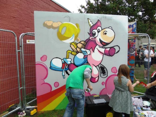 Beep Monkey, Upfest, Bristol, July 2017