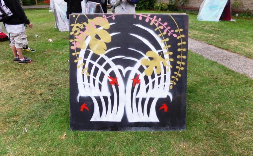 Mary Rouncefield, Upfest, Bristol, July 2017