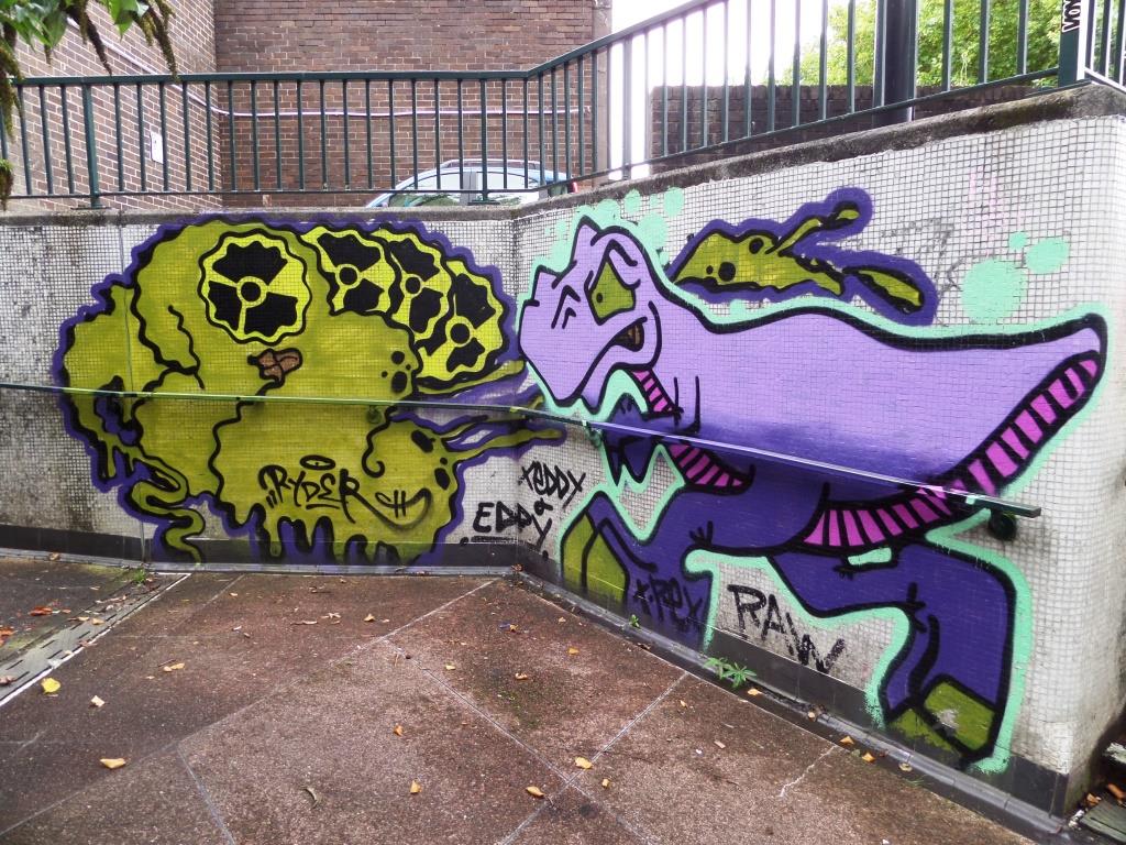 Ryder and T-Rex, Bedminster, Bristol, September 2017