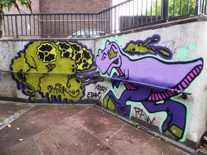 Ryder and T-Rex, Bedminster, Bristol, September 2017