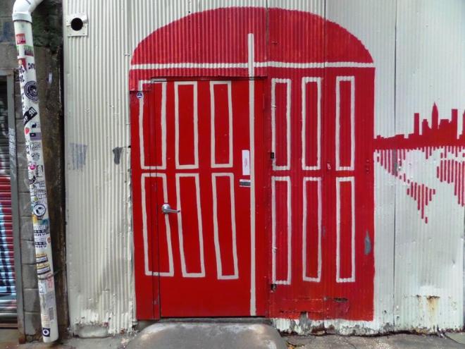 Door, Freeman Alley, New York