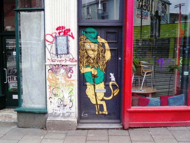 Door, Stokes Croft, Bristol