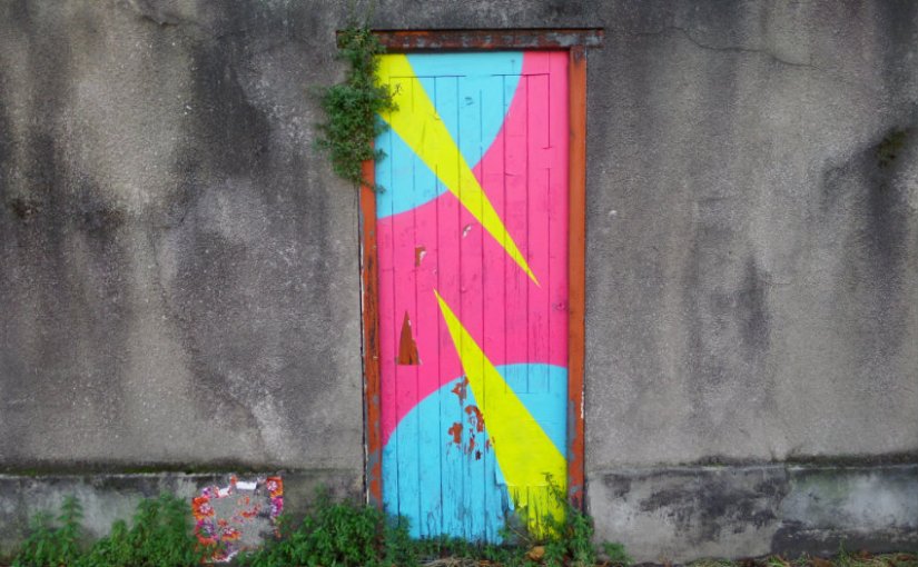 Thursday door. North Street, Bedminster, Bristol