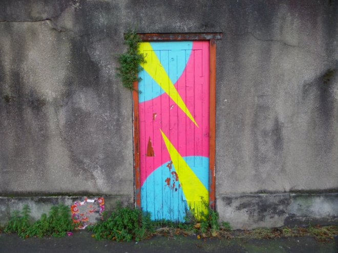 Thursday door. North Street, Bedminster, Bristol