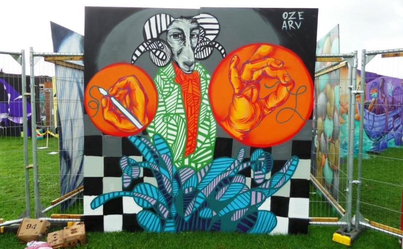 Oze Arv, Upfest, Bristol, July 2017