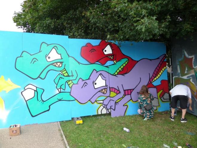 T-Rex, Upfest, Bristol, July 2017