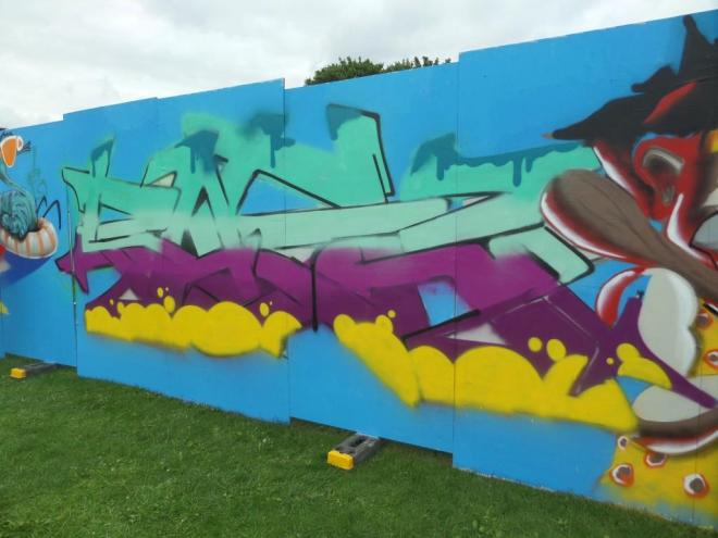 Rusk, Upfest, Bristol, July 2017