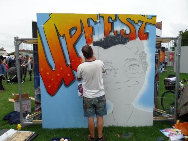 Dice67, Upfest, Bristol, July 2017