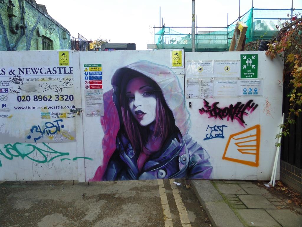 Irony, Camden Town, London, November 2017