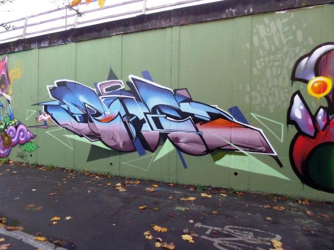 Epok, M32 roundabout, Bristol, November 2017