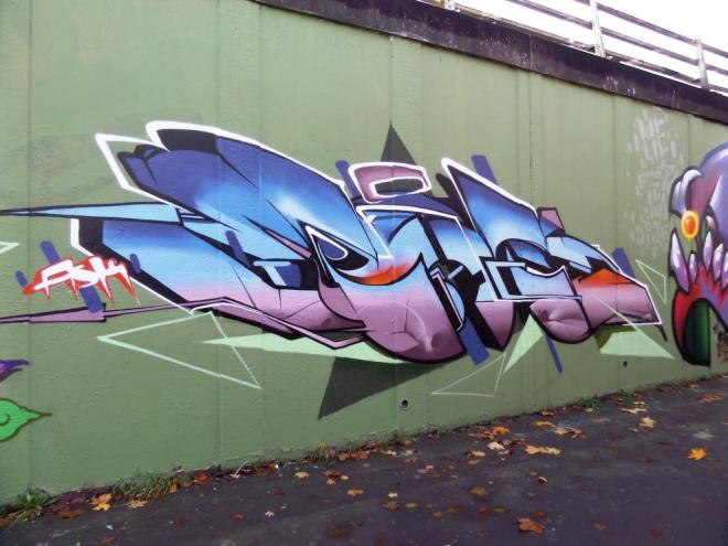 Epok, M32 roundabout, Bristol, November 2017