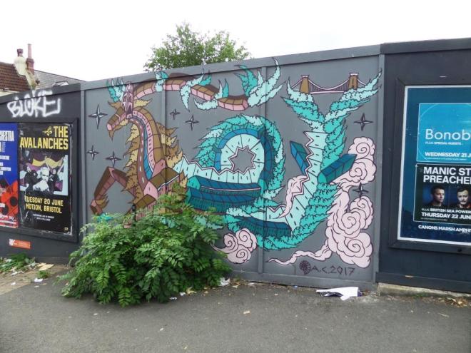 Andy Council, Chalks Road, Bristol, July 2017