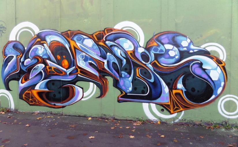 Ments, M32 roundabout, Bristol, November 2017