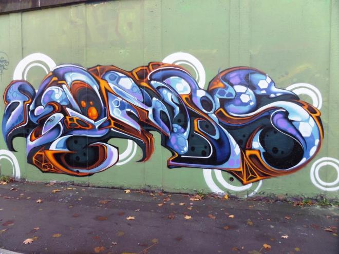 Ments, M32 roundabout, Bristol, November 2017