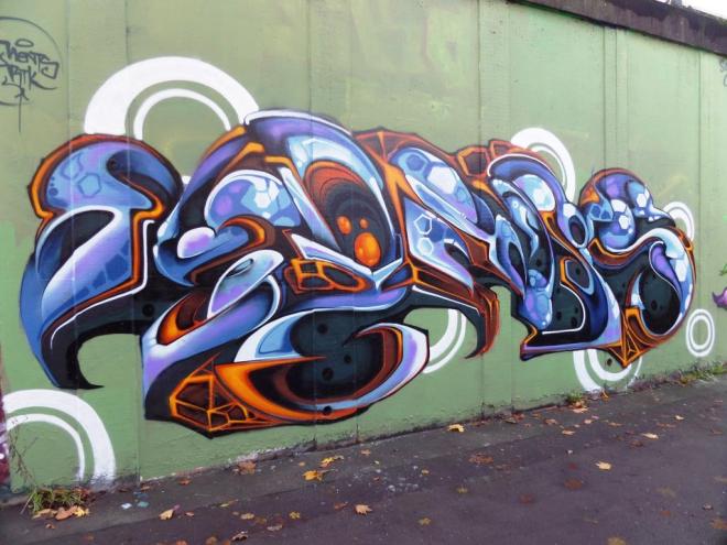 Ments, M32 roundabout, Bristol, November 2017