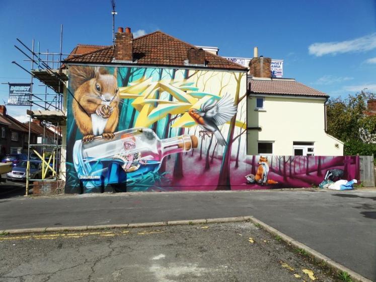 Zase and Dekor, Cottrell Road, Bristol, September 2017