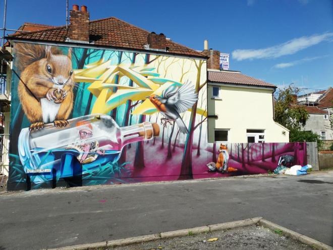 Zase and Dekor, Cottrell Road, Bristol, September 2017