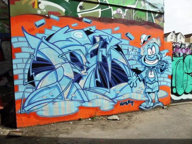 Deamze, M32 cycle path, Bristol, July 2017