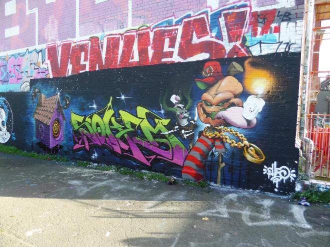 3Dom, Soker, Cheo, Dean Lane, Bristol, October 2017