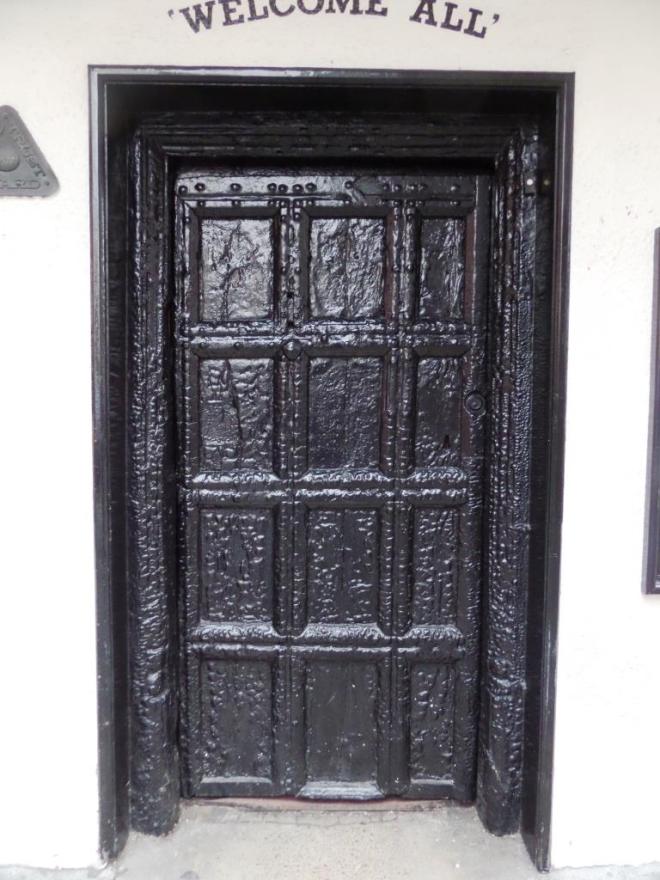 Hatchet Inn door, Frogmore Street, Bristol